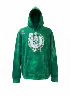 לצפייה במוצר קפוצ'ון BOSTON CELTICS ירוק טאי-דאי MITCHELL&NESS